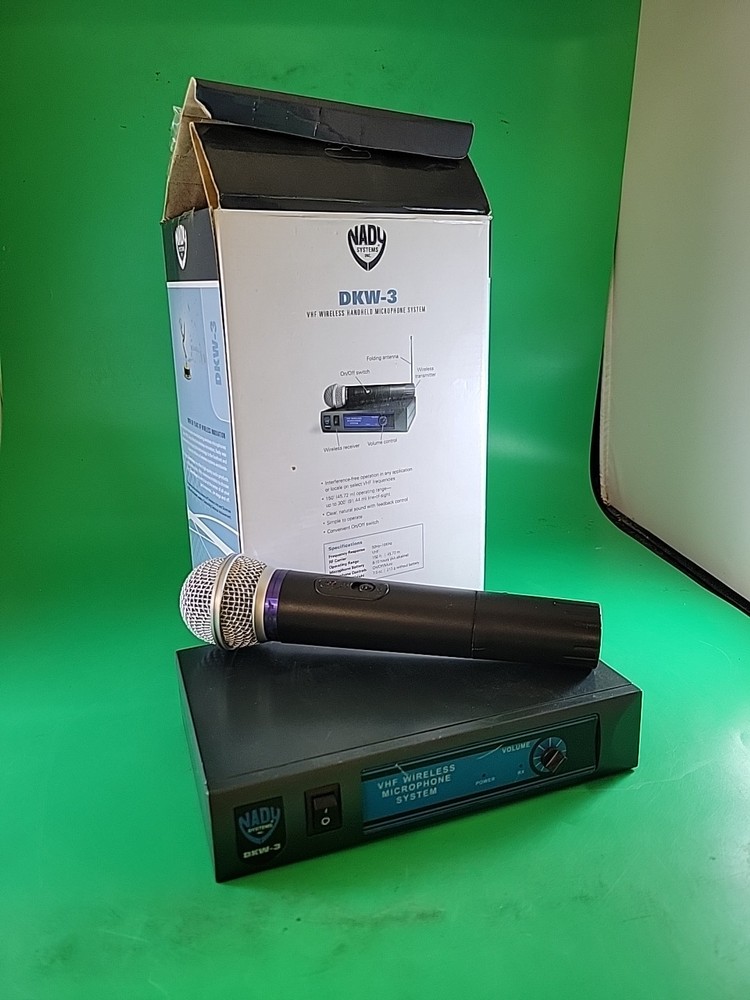 Nady DKW-3 VHF Wireless Handheld Microphone System