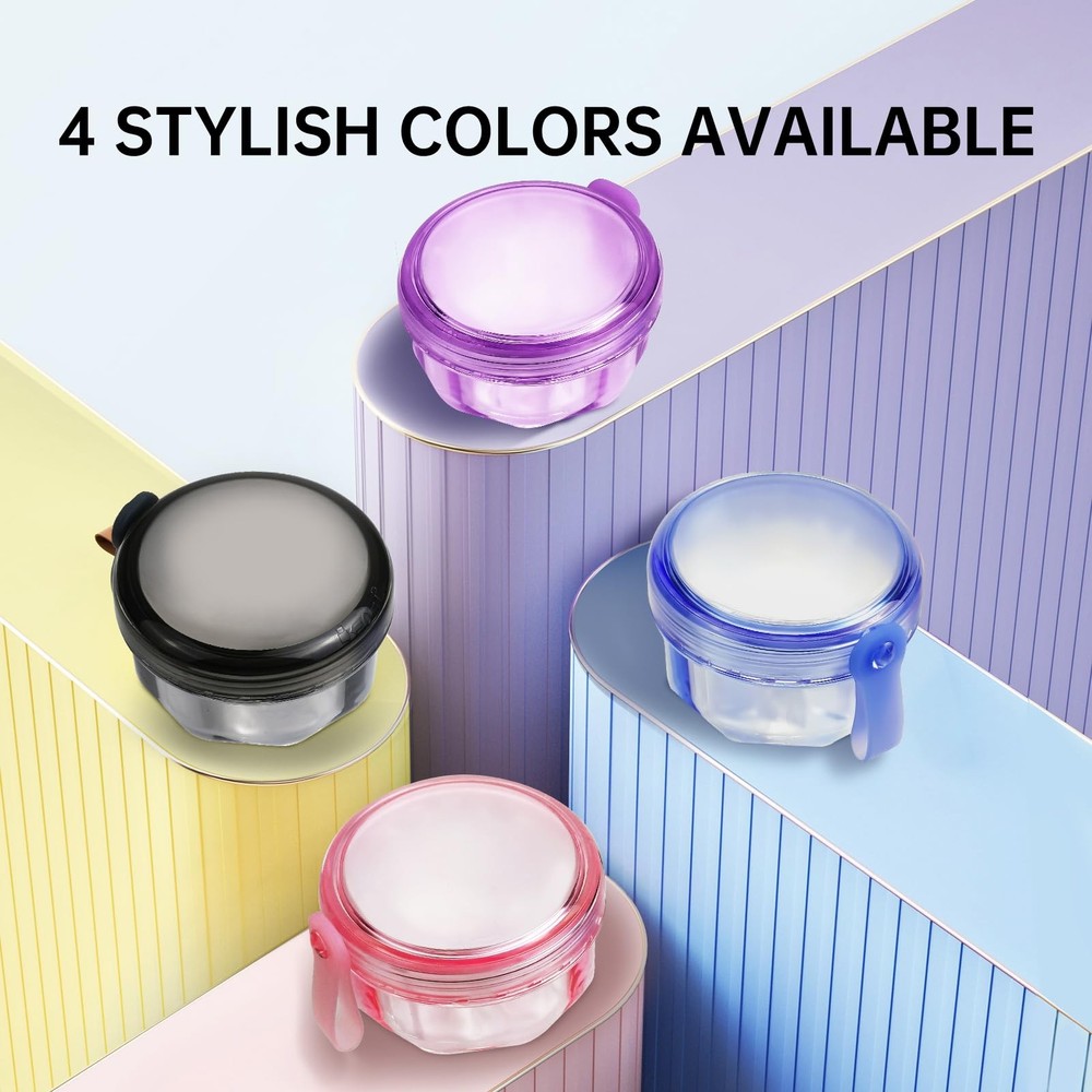 Leak Proof Denture Cups for Soaking Dentures with Strainer Basket and Brush, ...