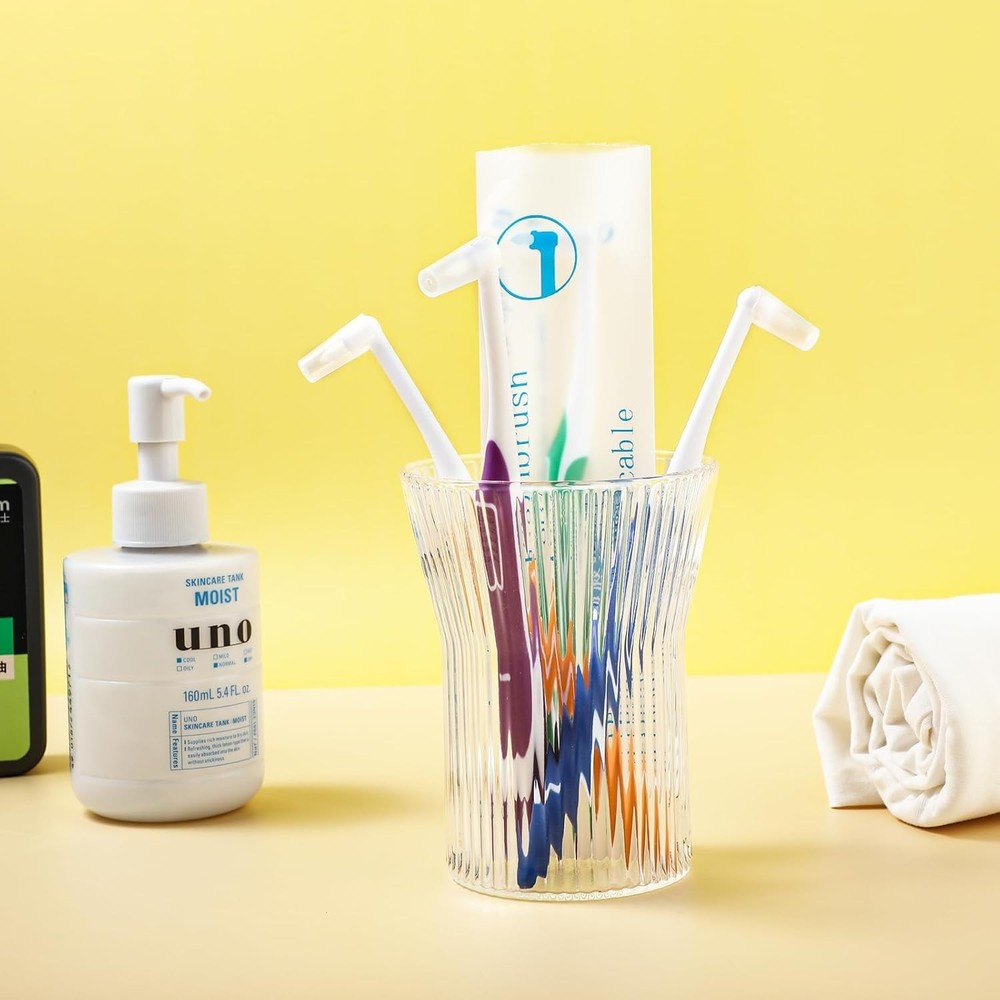 4pcs Tuft Toothbrush Single Tufted Slim Interspace Teeth Brushes End-tuft...