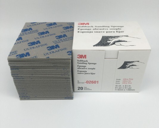 3M 02601 Softback Sanding Sponge Ultrafine- 20 Count/BOX