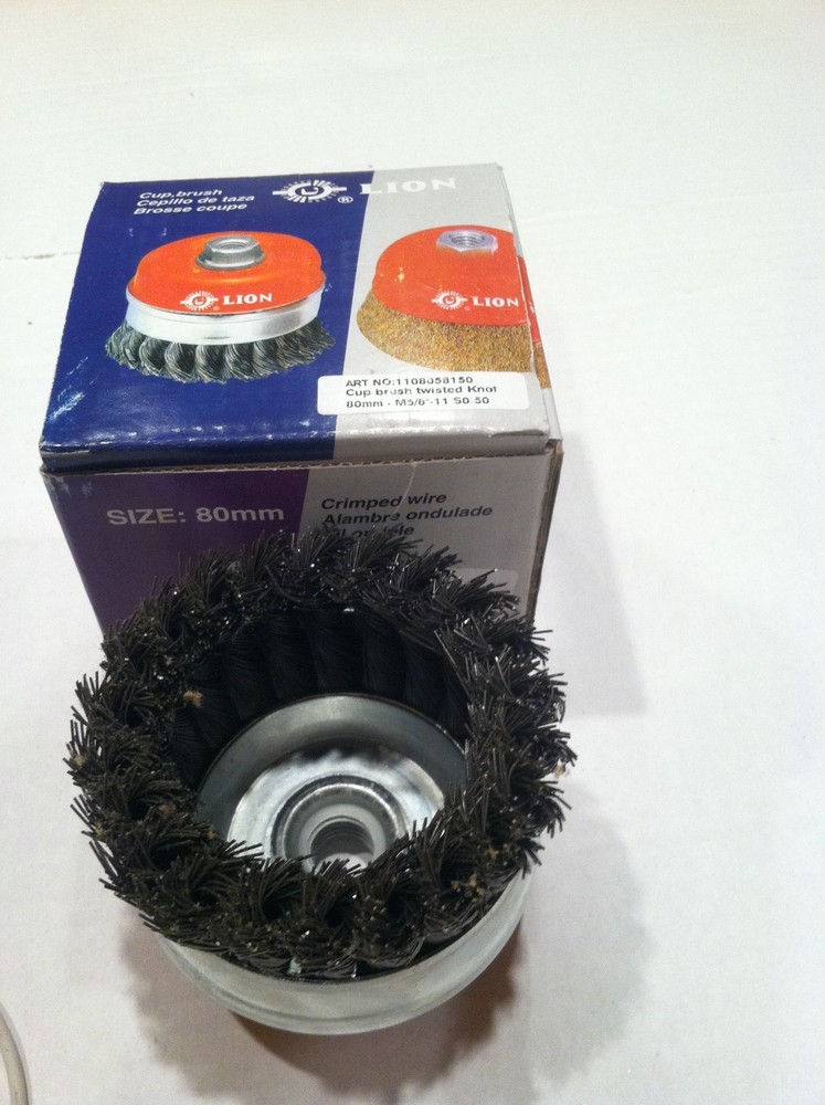 3" cup Brush ( Knotted)