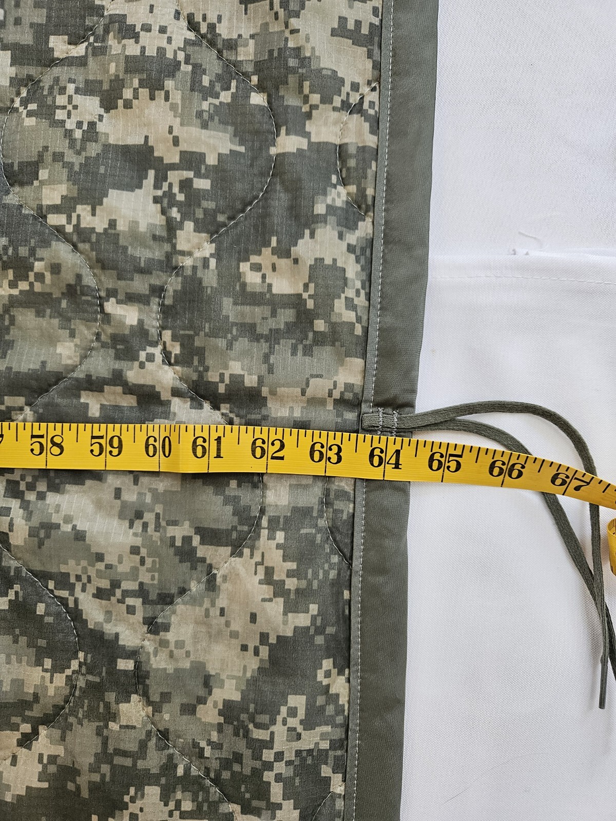 NEW US Military Army ACU Digital Wet Weather PONCHO LINER Woobie Blanket USGI