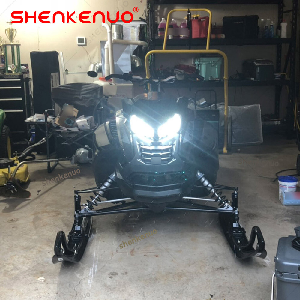 For Ski-Doo Freeride 800R E-TEC 2012-2017 9003 6000K White LED Headlight 2 Bulbs