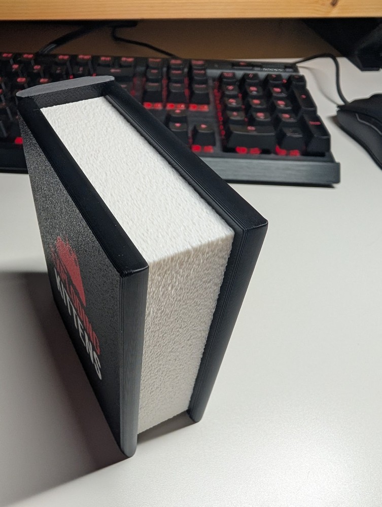 Protective Sturdy PlayerBook - Exploding Kittens Game Storage Box Durable