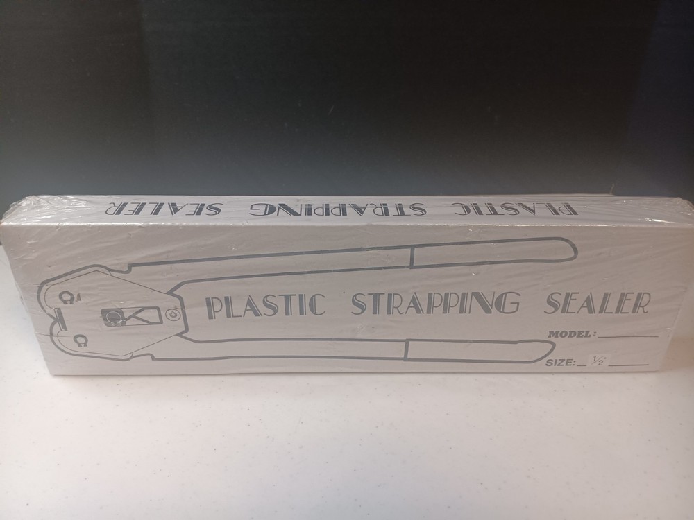 PLASTIC STRAPPING SEALER NEW & sealed 1/2"