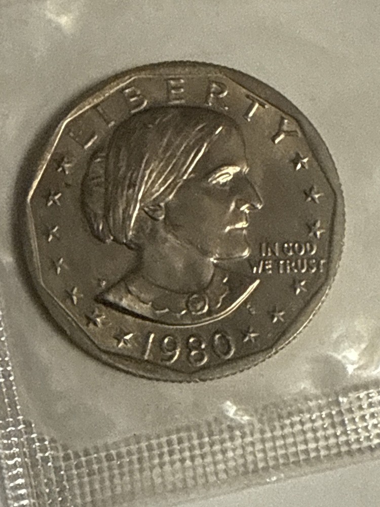 1980 P Susan B. Anthony Dollar