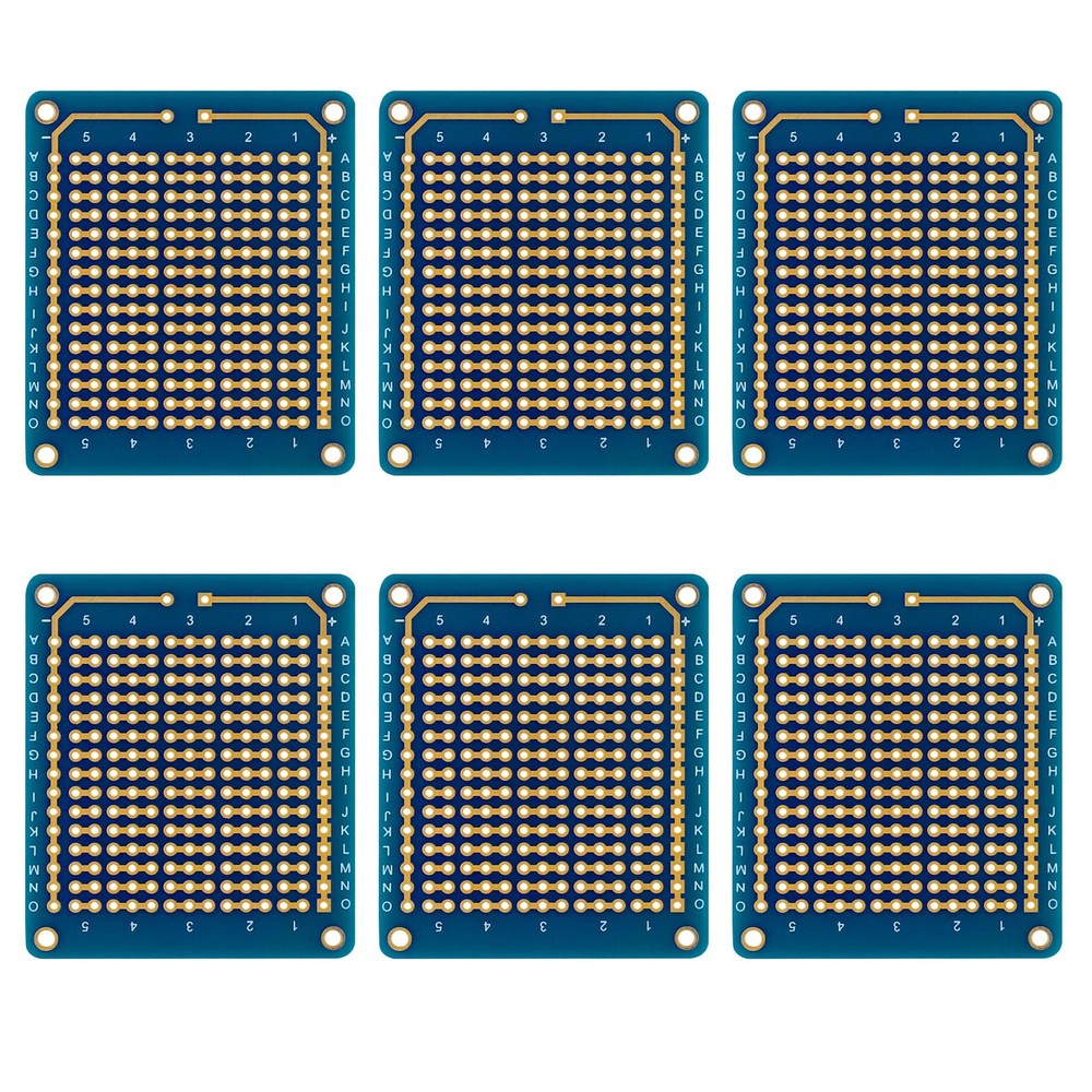 Mini Breadboard Solderable Protoboard for DIY Electronic, PCB Prototype...