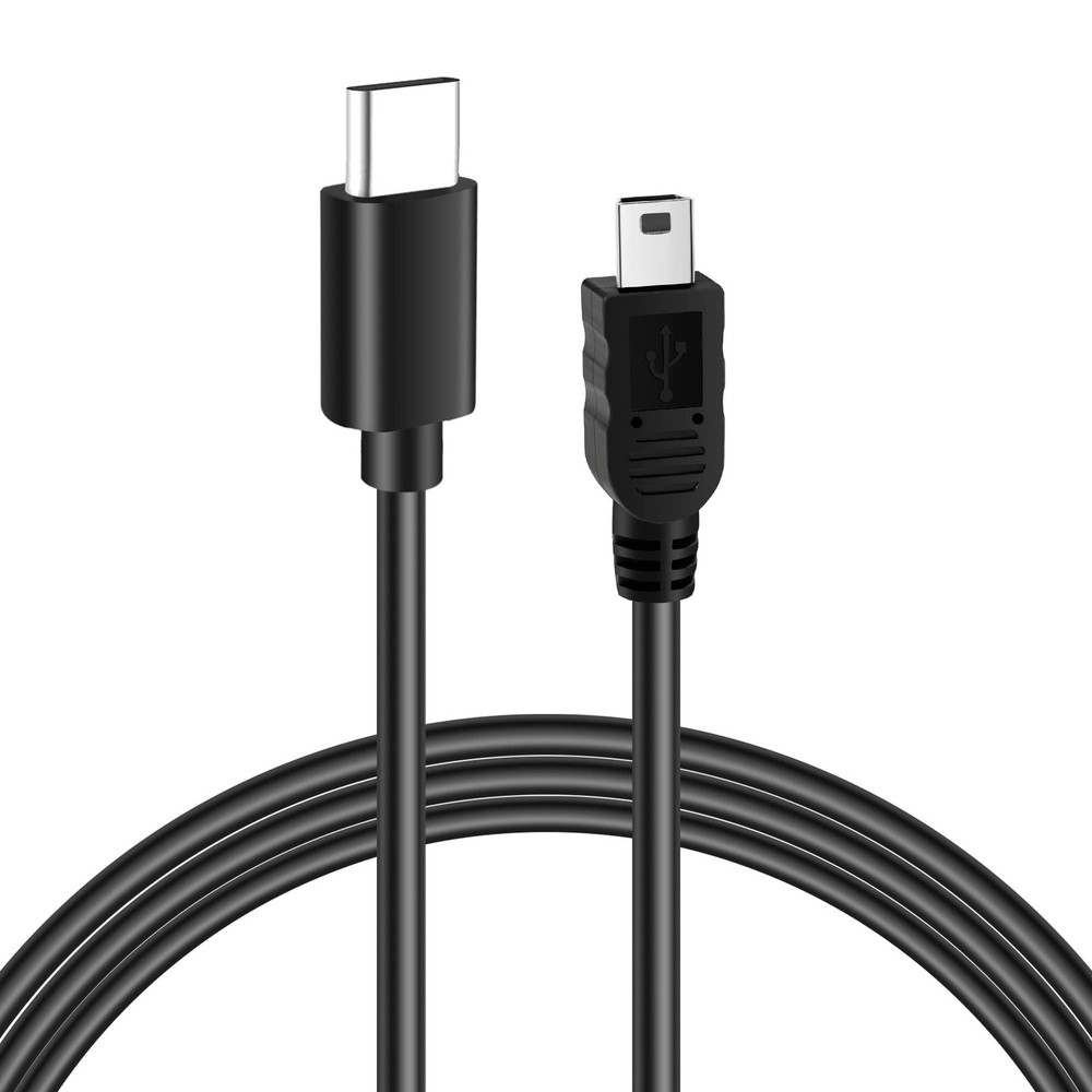 USB C to Mini USB Cable 6 Feet, USB C to Mini 5-Pin Charging & Sync Data Cord...