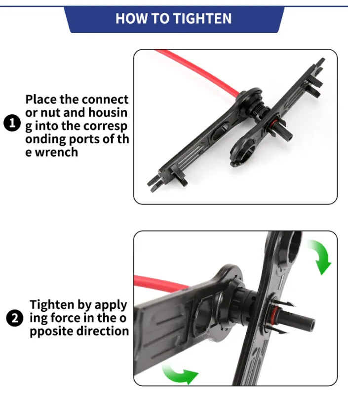 Panel Connector PV Spanner Wrench ABS Plastic Disconnect Tool Pocket Size Kit