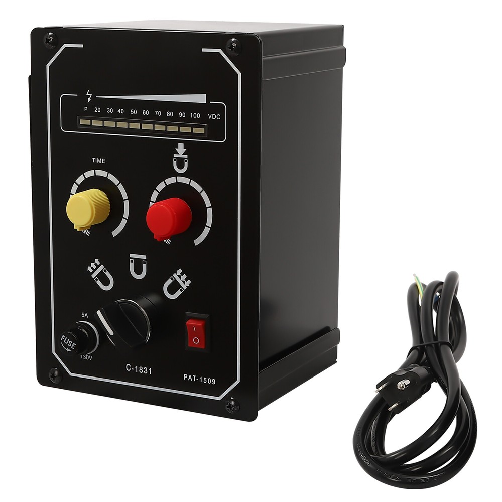 Magnetic Chuck Controller Electro Magnetic Force Adjustable 110V 0-100V 5A DC