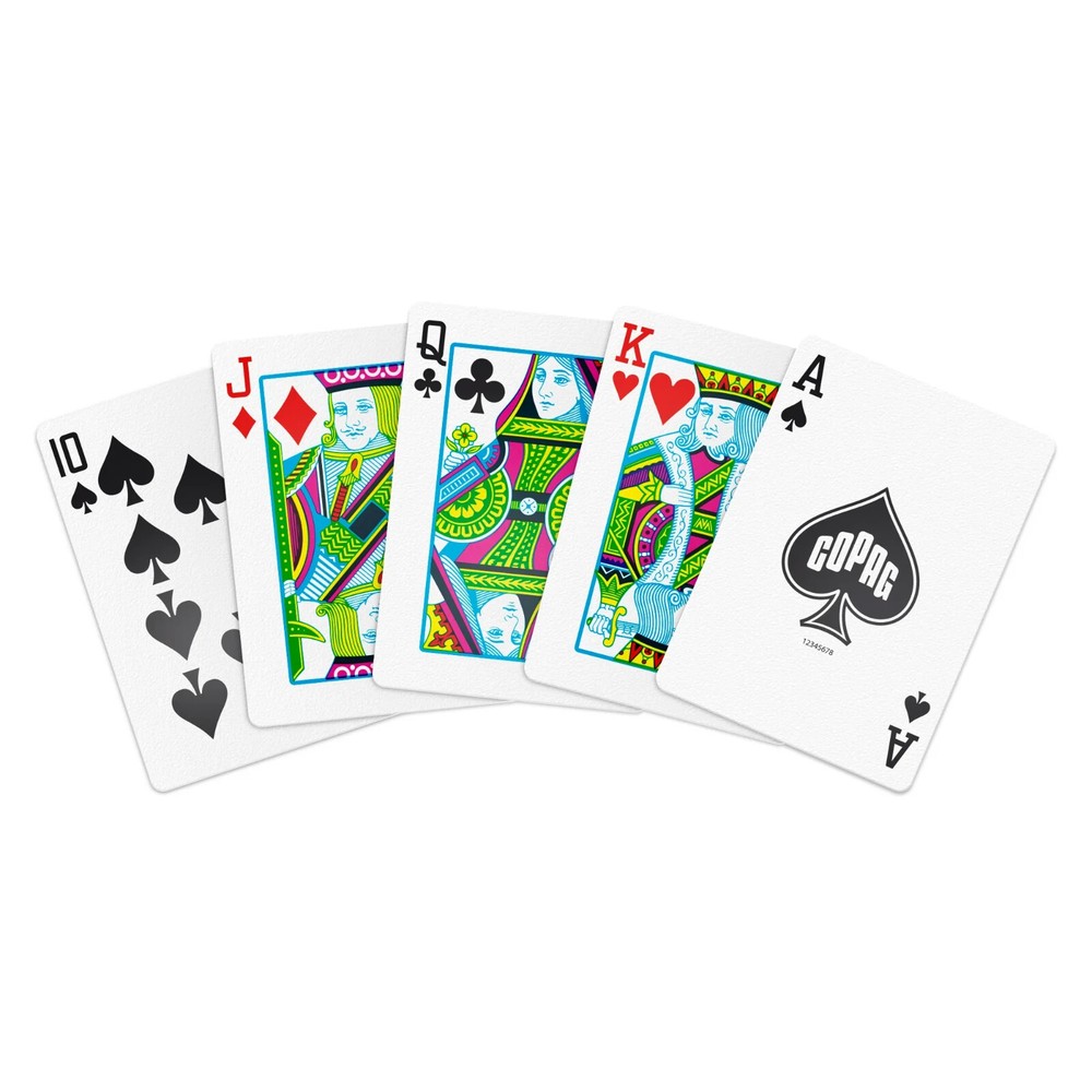 Copag 1546 Black & Gold Regular Index Poker