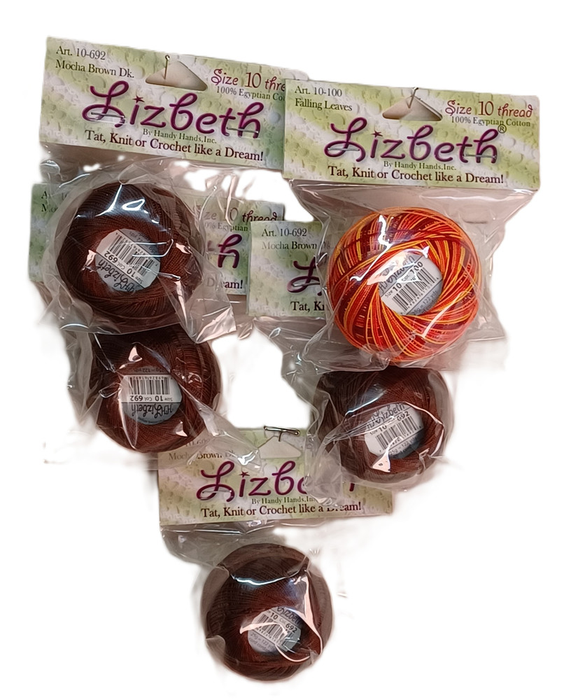 Lizbeth Crochet Cotton Thread - Size 10