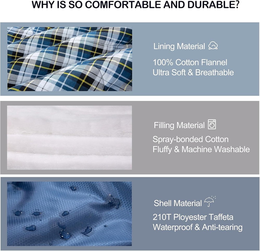 Versatile XXL Sleeping Bag with Compression Sack – Luxury Camping Experience