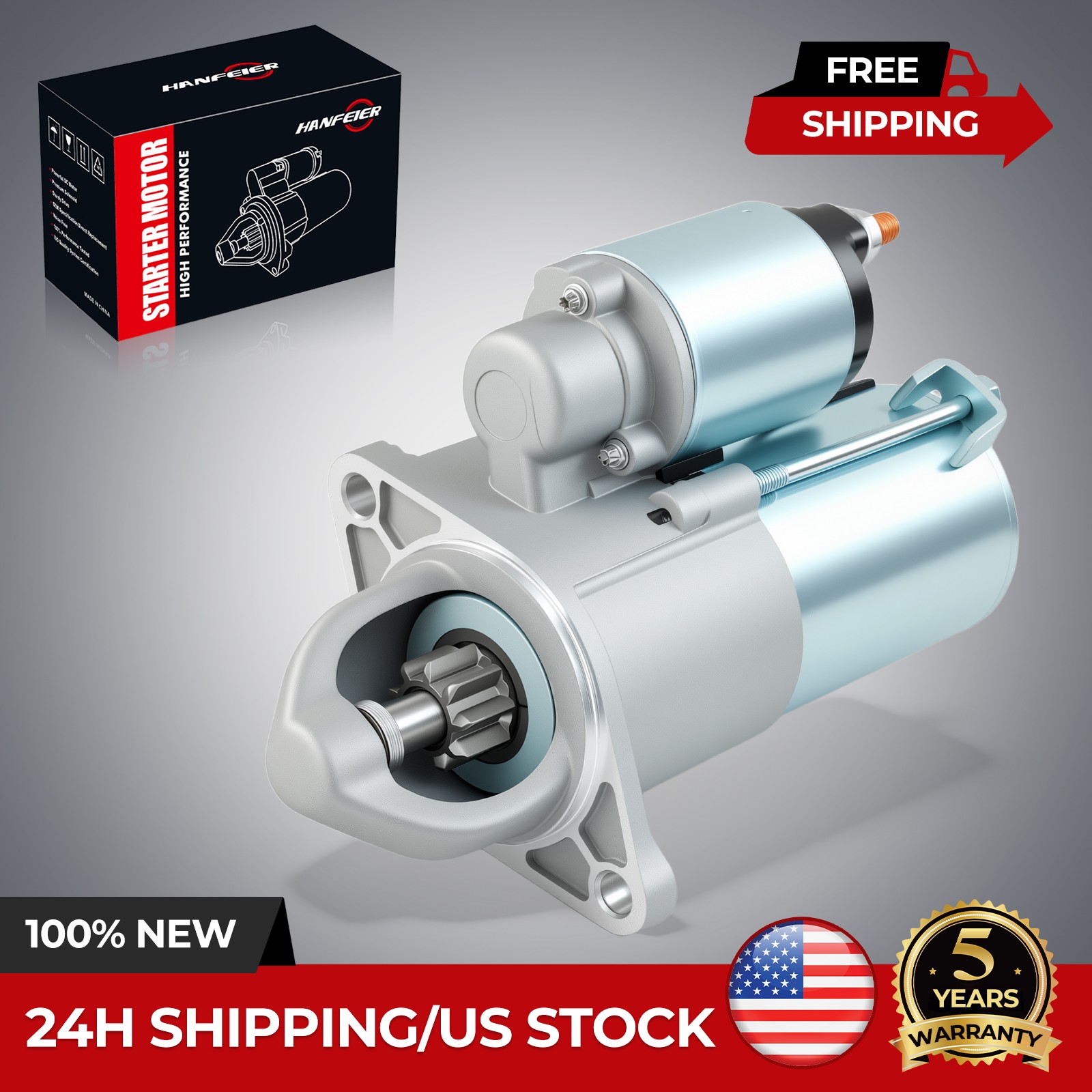 Starter for Chevrolet Sonic 2012 2013 2014 2015 - 2018 Cruze Limited 8000387