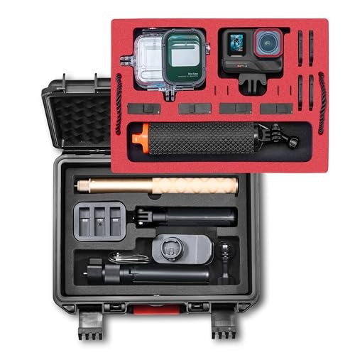 Hard Case for Insta360 ACE Pro 2, Double Layers IP67 Waterproof Shockproof
