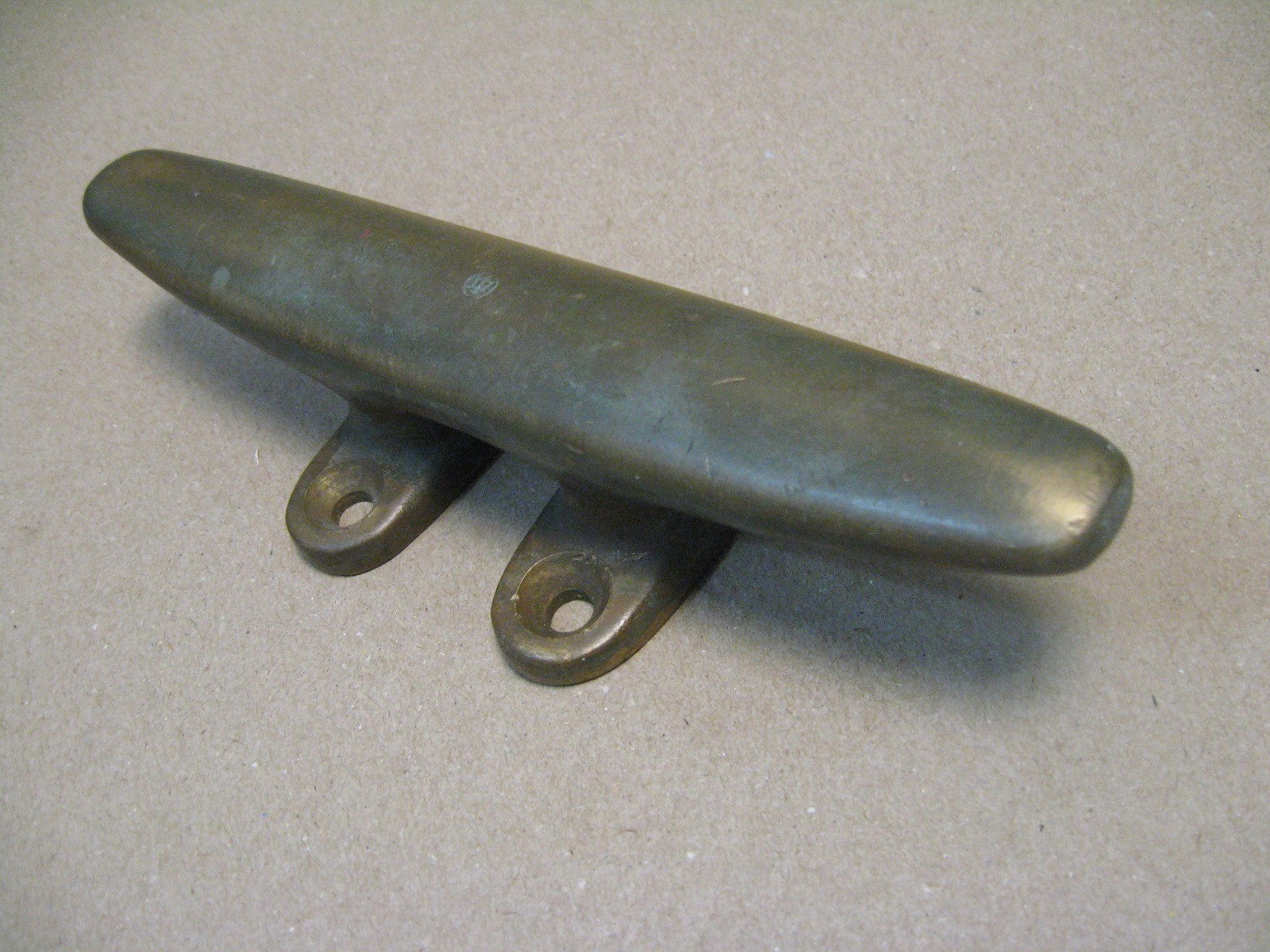 Antique Vtg 7" Solid Bronze Merriman Boat Sailboat Marine Mooring Cleat