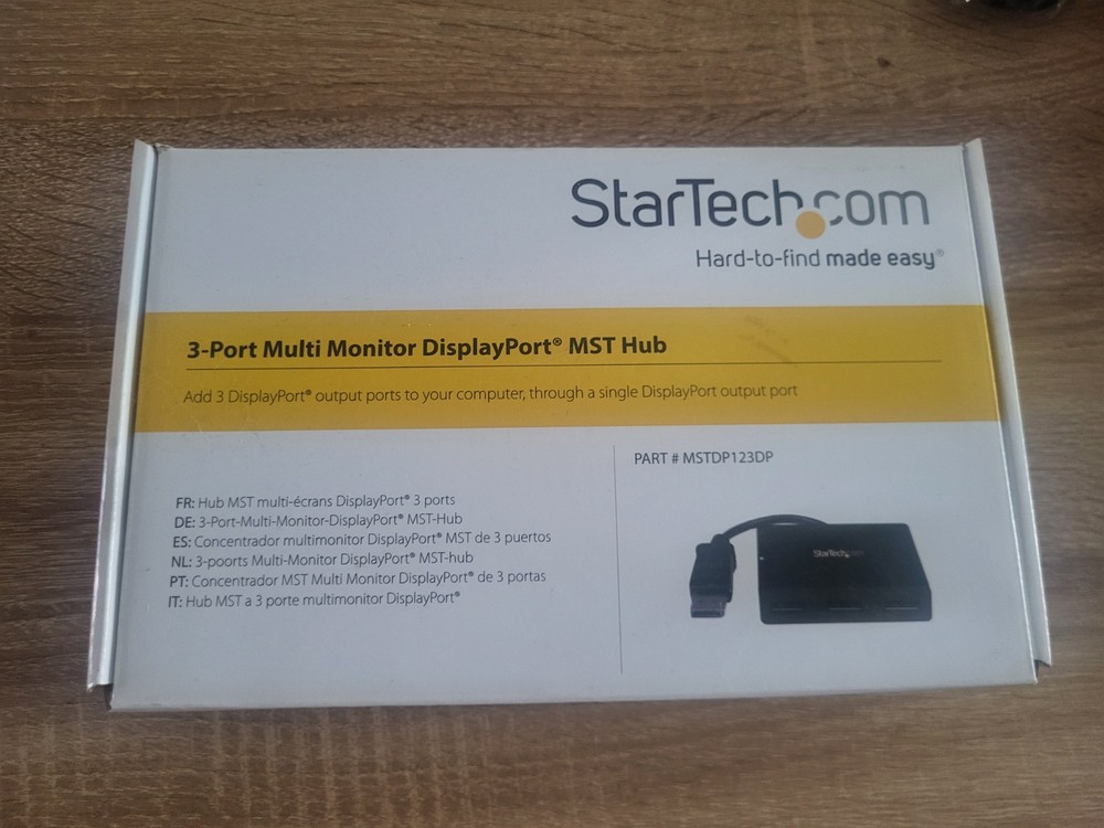 StarTech | MSTDP123DP | 3-Port Multimonitor Splitter