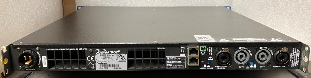 Powersoft K10 DSP 12000W Power Amplifier