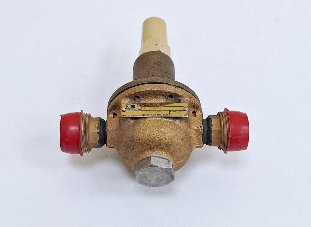 Clayton 3/8 CRDM / JV Pressure Reducing Pilot Valve