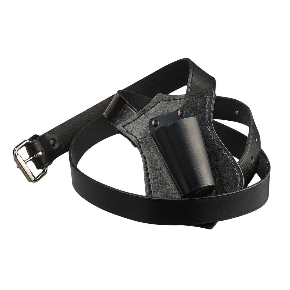 Jay-Pee Single Strap Adjustable Leather Parade Flag Carrier w/Cup Honor Guard