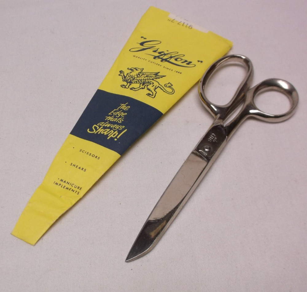 NOS Griffon 9117-7" Scissors Italy