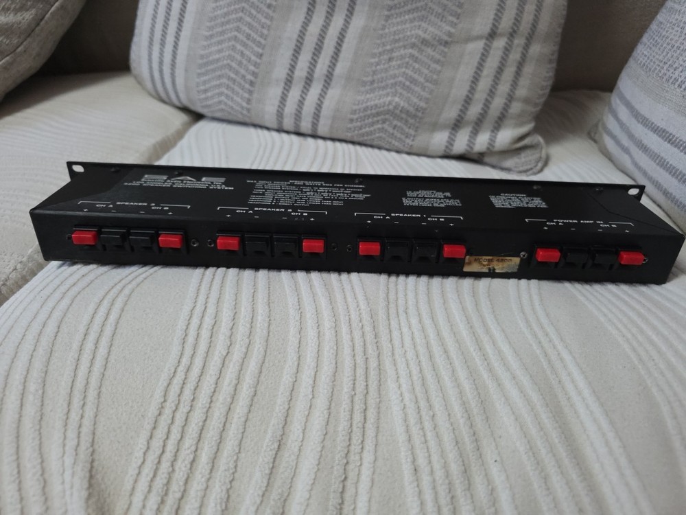 Sae Speaker Switch System Model 4200