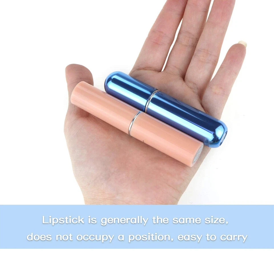 6Pcs Travel Spray Bottle Set 5ml Refillable Perfume Atomizers Portable
