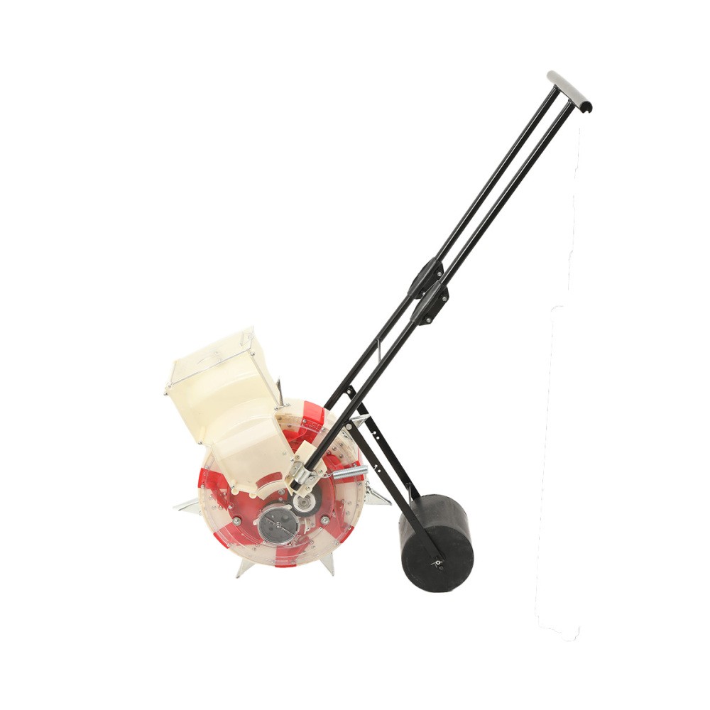 Hand Push Seeder Fertilizer Applicator Handheld 7 Nozzle Seeding Machine 13.5cm