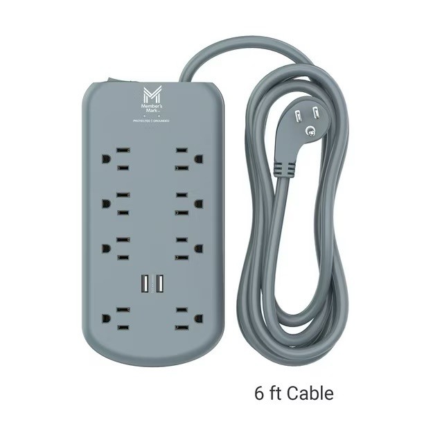 ⚡️Member's Mark Surge Protector Bundle With USB (2-Pack)