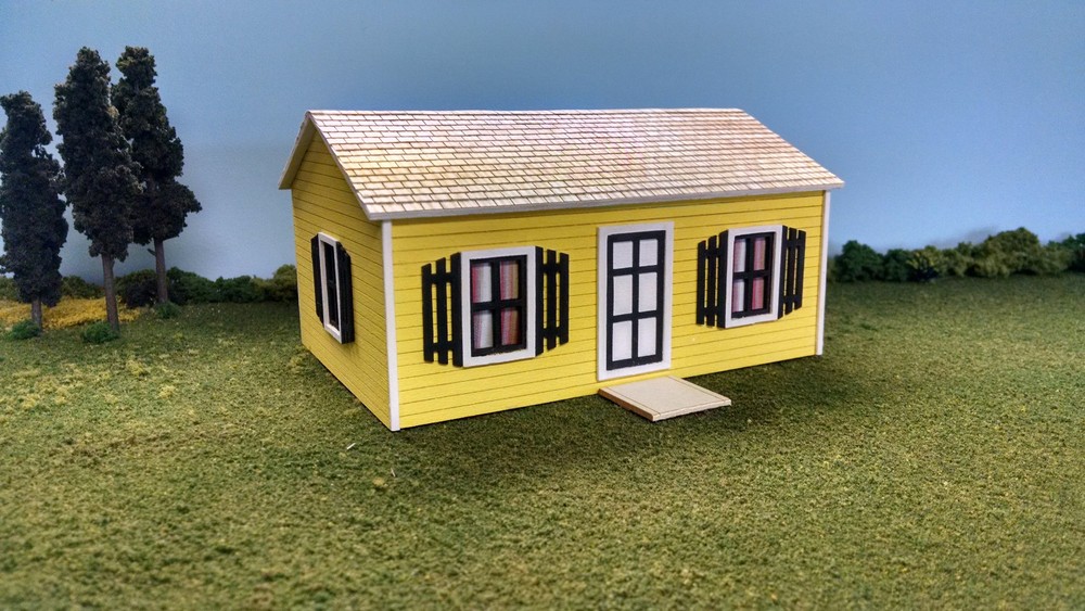 O Scale Laser Cut Custom Steven's House Building Kit