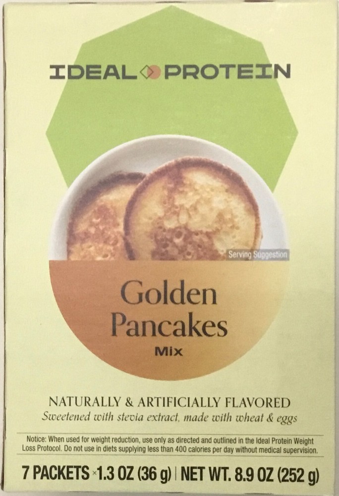 Ideal Protein Golden Pancakes Mix - 7 packets