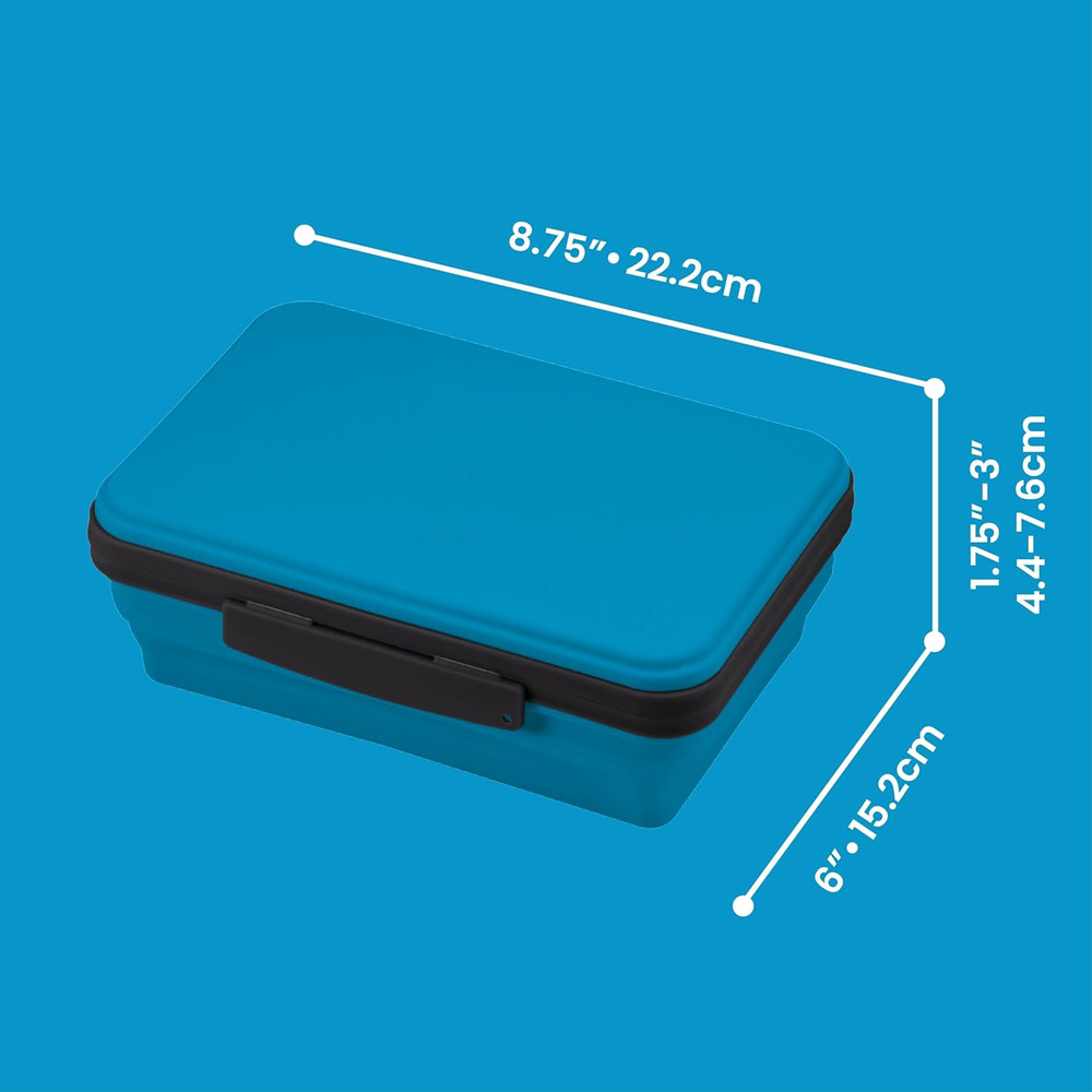 Flexi Storage Pencil Box, Blue