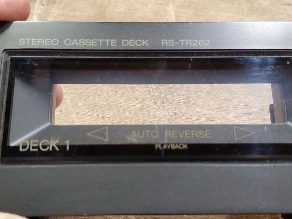 Technics RS-TR262 Double Cassette Deck Doors 1 and 2, Pair