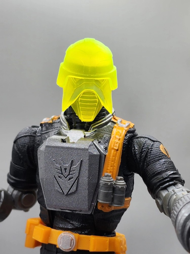 Clear Bright Green Techno-Viper - 1:12 scale