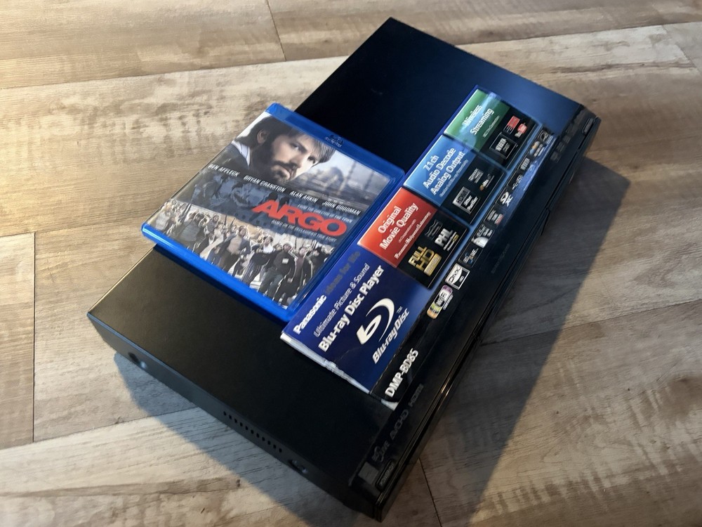 Panasonic DMP-BD75 Blu-Ray/DVD Player - No Remote - Tested & Working