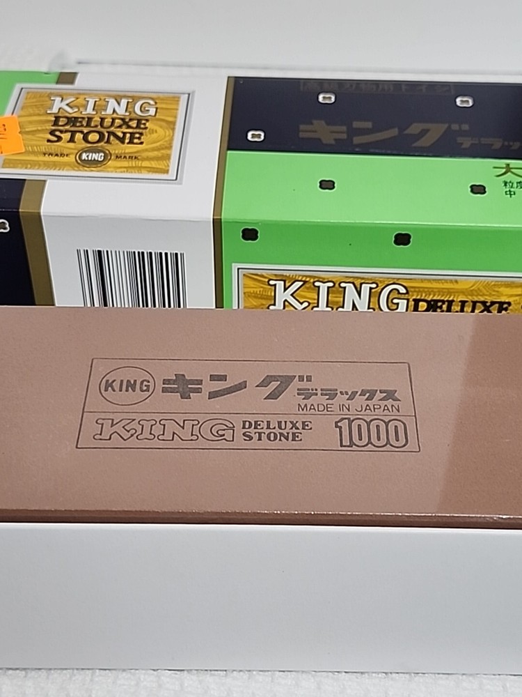 King Deluxe Stone 1000. Sharpening Stone.