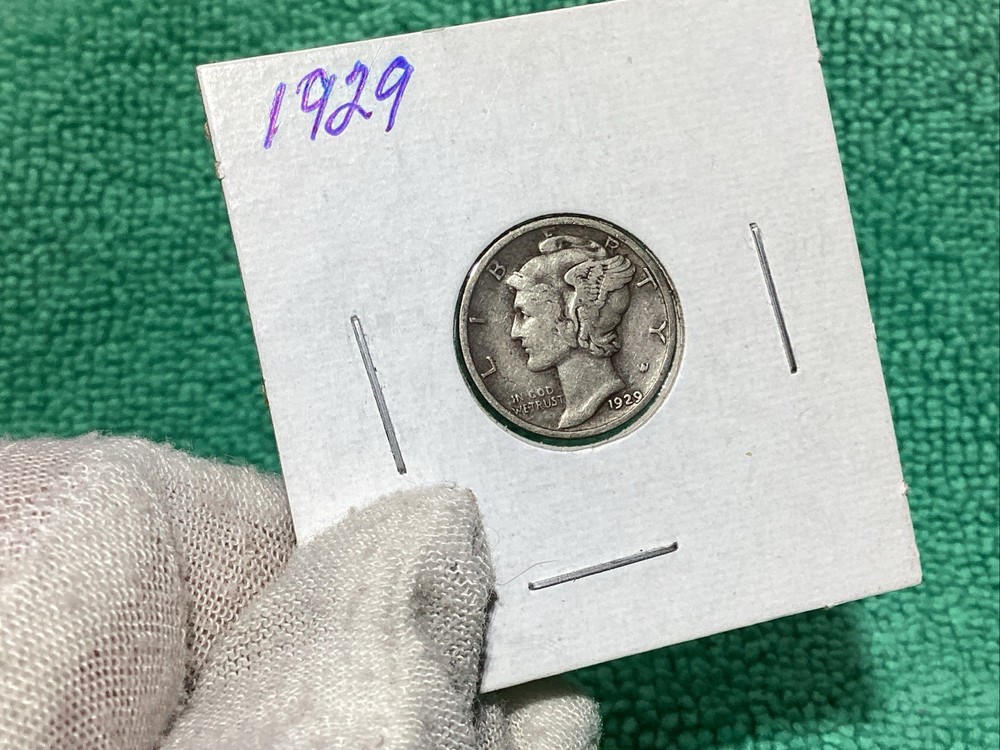 1929 MERCURY DIME