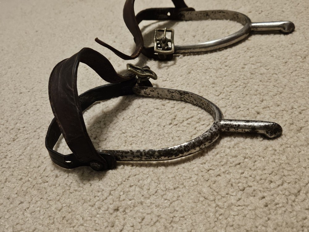 US Pre WW1 Model 1911 Cavalry Spurs RIA