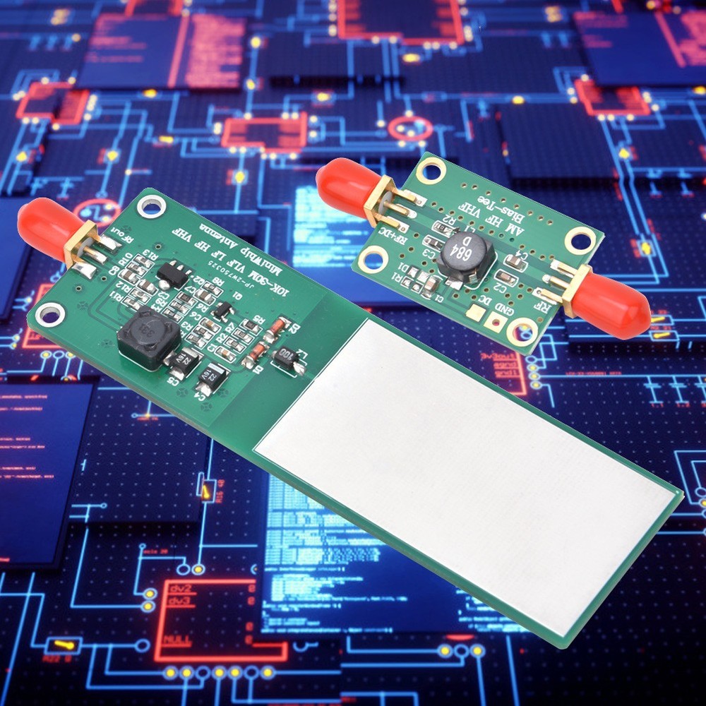 Shortwave Active Antenna Mini Whip Mf Hf Vhf Radio Receiver Electronic NC