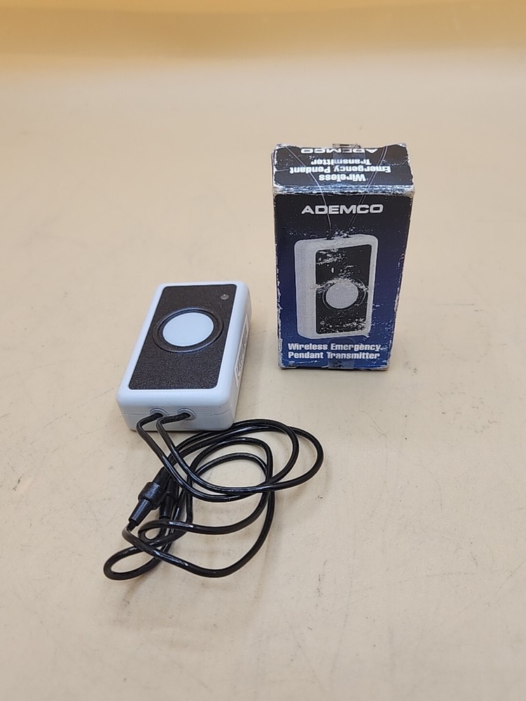 ADEMCO 5802 WIRELESS EMERGENCY PENDANT TRANSMITTER NEW Open Box