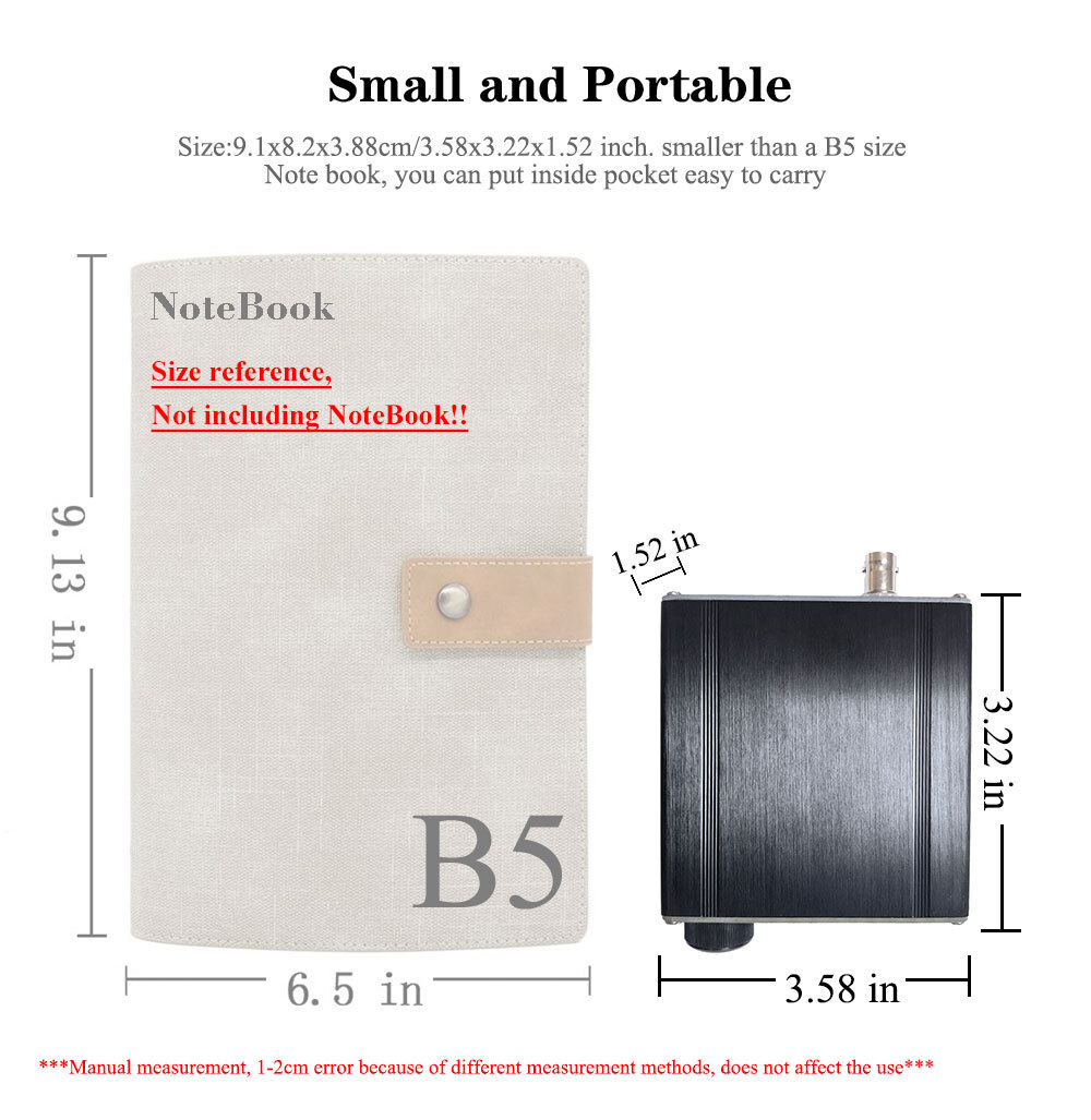 ANYSECU ATS-20+ All Band Radio Receiver FM AM SSB Scanner Support USB Charging