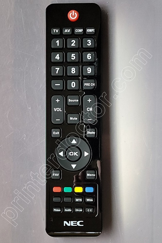 Genuine Remote Control NEC MultiSync RL76F-1 E325 E425 E505 E585 B8.080.446-1