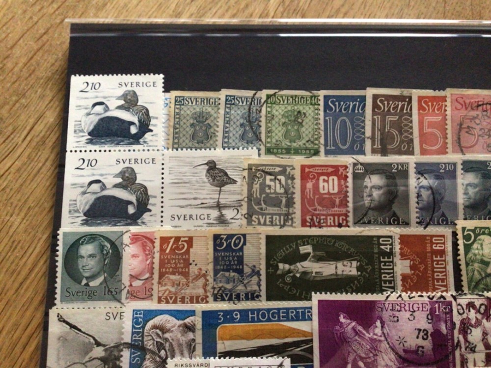 Sweden mounted mint or used stamps A12385