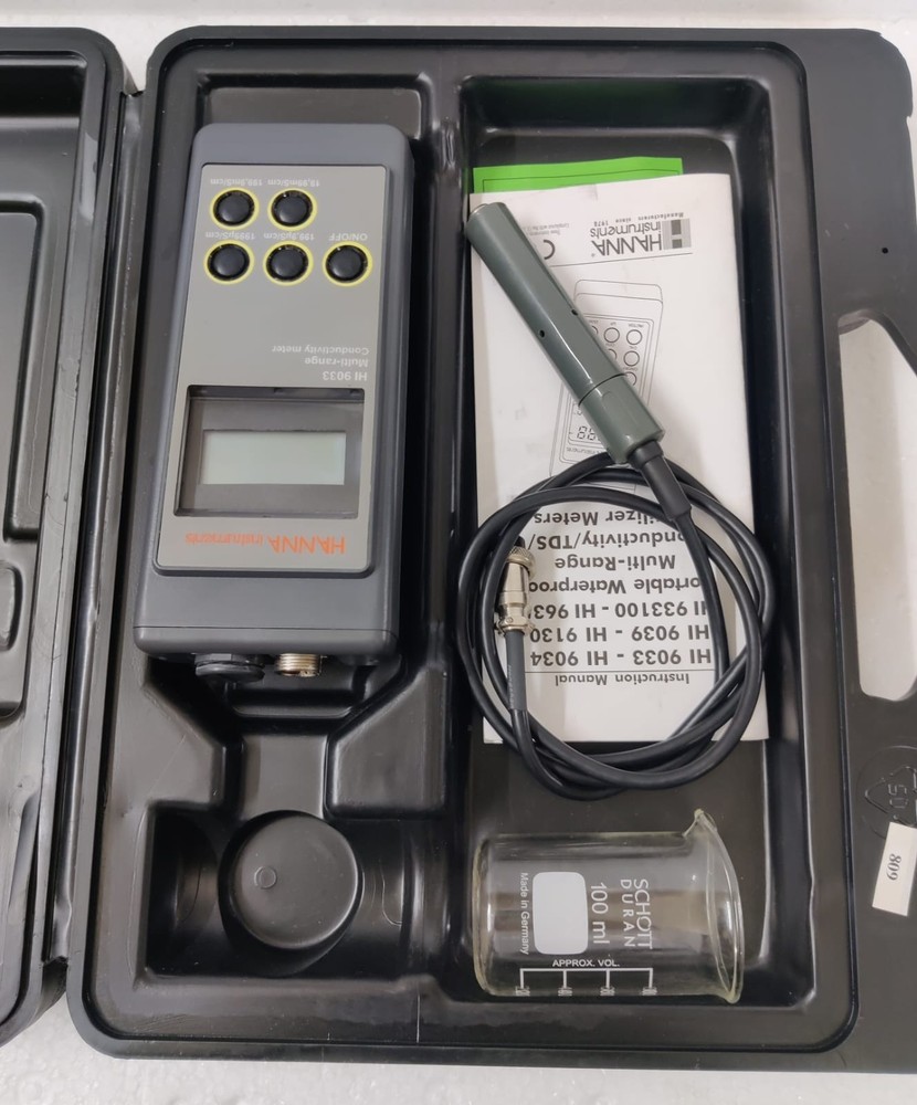 HANNA INSTRUMENTS HI9033 MULTI-RANGE CONDUCTIVITY METER