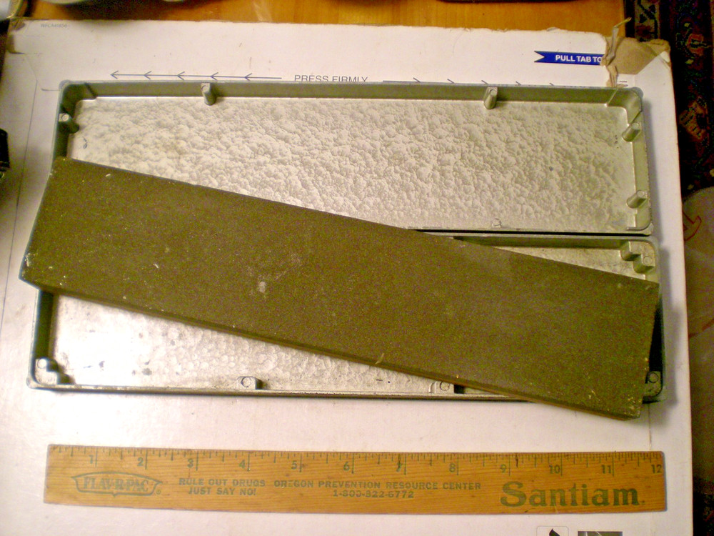 Norton Giant Combination Sharpening Stone With Case