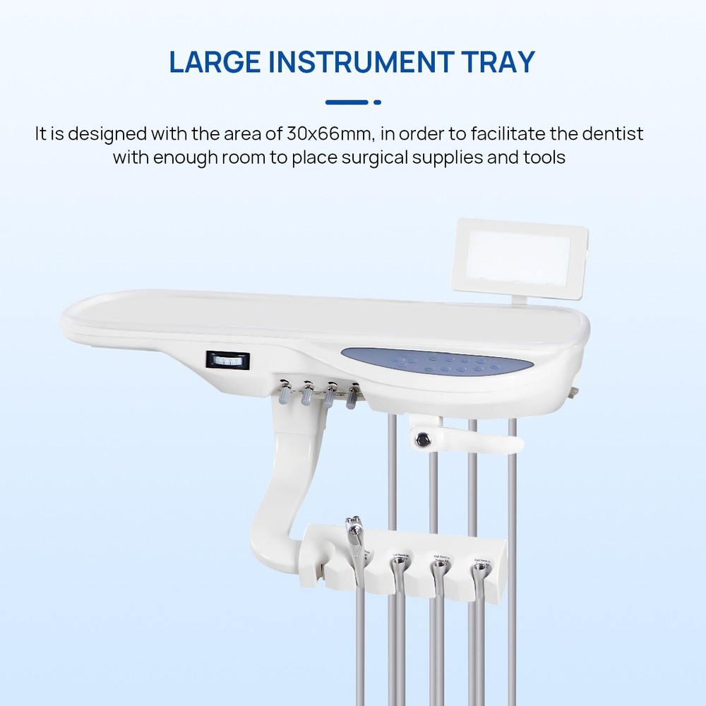 Dental Unit Chair Computer Control DC Motor Fully automatic integrated+ Stool CE