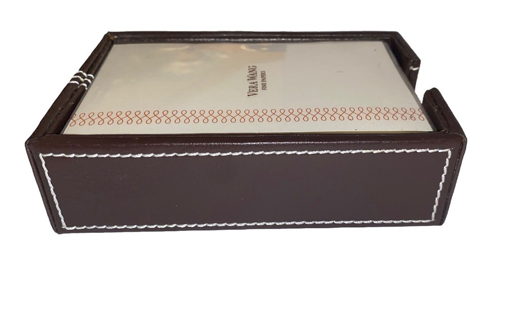 New Vera Wang Jotter Card Tray Gift Set