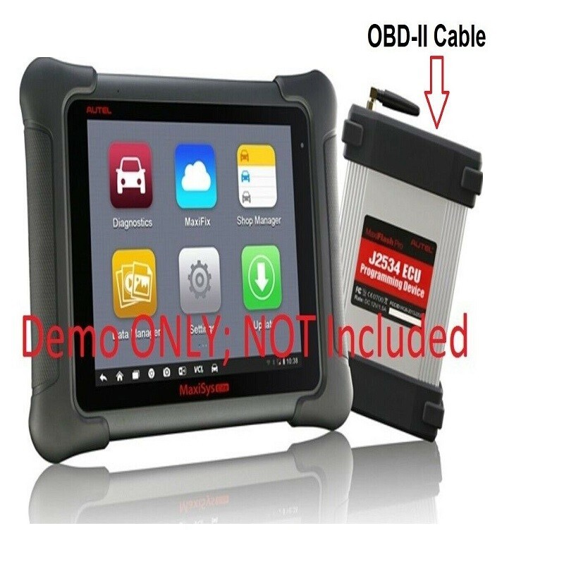 MaxiFlas Elite J2534 ECU Programming Device DB26 OBD Cable Autel MaxiSys