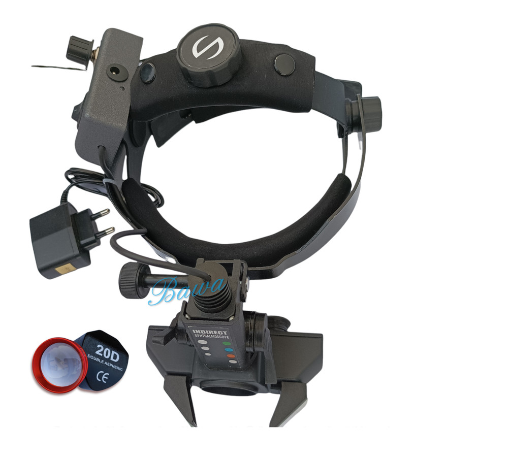 Original Indirect Ophthalmoscope Wireless Rechargeable Head Worn Type