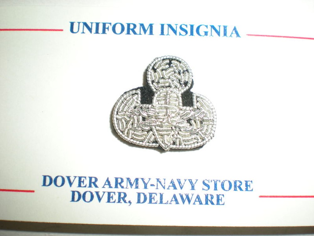 USAF 1960'S MESS DRESS BASIC MASTER EOD BADGE - BULLION